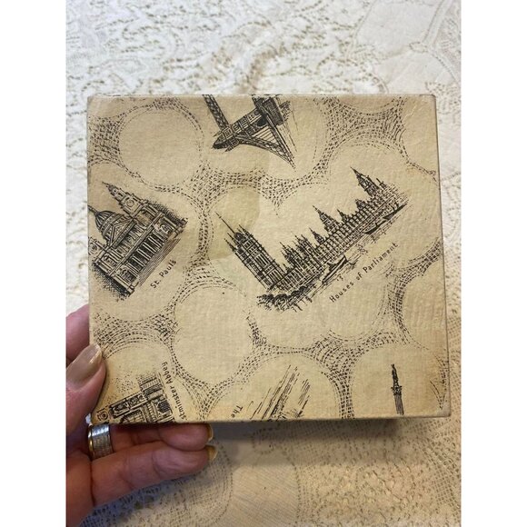 Set 6 Pastry Forks Sheffield England Silver Plated In Original Box Vintage LOXLE - Picture 6 of 6